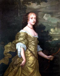 Retrato de Frances, Duquesa de Richmond, c1662-1665