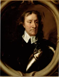 Retrato de Oliver Cromwell (1599-1658), militar y estadista inglés