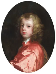 Retrato de un niño, probablemente Francis, vizconde Beauchamp (óleo sobre lienzo)