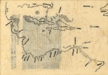 Mapa del Caribe