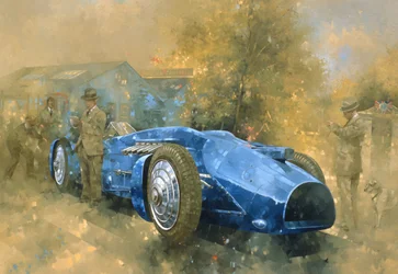 Bluebird en Brooklands