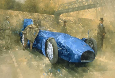 Bluebird en Brooklands