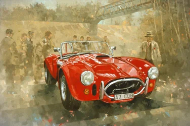 Cobra en Brooklands
