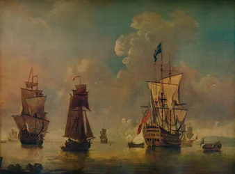 Hombres de guerra, c1720