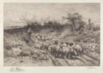 Un camino de Nueva Inglaterra