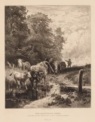 El rebaño que regresa, c. 1885
