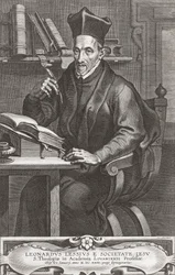 Leonardus Lessius. Retrato.