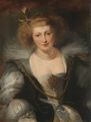 Retrato de Helena Fourment (1614-1673), la Segunda Esposa del Artista, c.1650