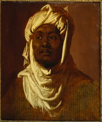 Un Africano con Turbante - un Boceto
