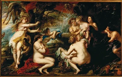 Diana y Calisto (pintura sobre lienzo)