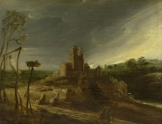 El paisaje con la horca