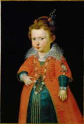 Eleonore Gonzaga, hija del duque Vincenzo, c.1600-04 (óleo sobre lienzo)