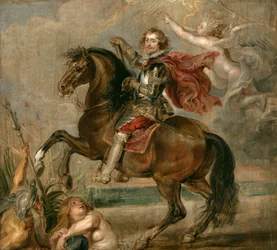 Retrato ecuestre del duque de Buckingham