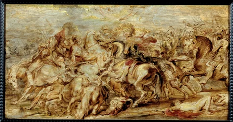 Enrique IV en la Batalla de Ivry