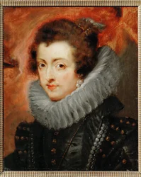 Isabel de Borbón, hija de Enrique IV de Francia y María de Médicis, c.1629 (pintura sobre madera)