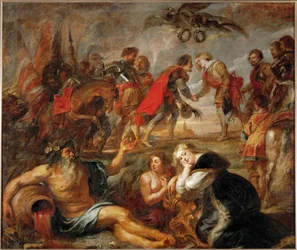 El rey Fernando de Hungría, más tarde emperador Fernando III
