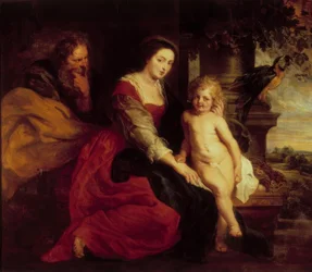 Madonna con el loro