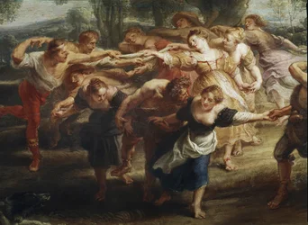 Danza campesina (detalle)