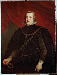 Felipe IV de España (óleo sobre lienzo)