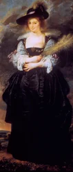 Retrato de Helena Fourment, c1630-32