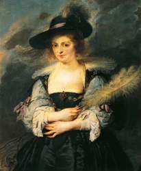 Retrato de Helene Fourment (detalle)