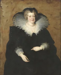 Retrato de María de Médicis (1575-1642), reina madre de Francia