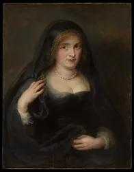 Retrato de una mujer, probablemente Susanna Lunden (Susanna Fourment, 1599-1628)