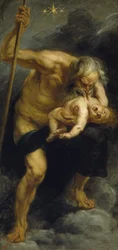Saturno devorando a su hijo, 1636-1638