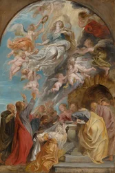 Boceto para la Asunción de la Virgen