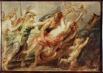 El rapto de Proserpina (boceto al óleo)
