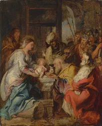 La adoración de los magos