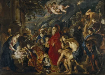 La Adoración de los Magos, 1610-1620s