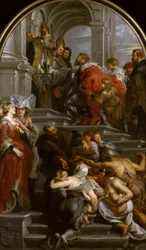 La conversión de San Bavón, 1623-1624