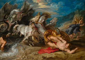 La muerte de Hipólito, ca. 1611-13