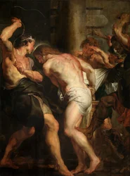La Flagelación (óleo sobre lienzo)