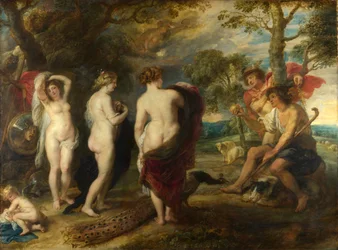 El juicio de Paris, c.1632-35
