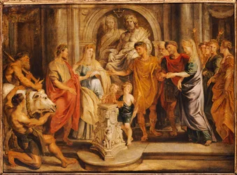 Los matrimonios de Constantino y Fausta y de Constantia y Licinio