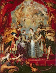 El ciclo de los Medici: Intercambio de las dos princesas de Francia y España, 9 de noviembre de 1615