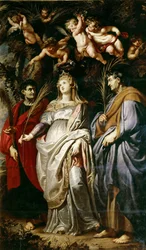 Los santos Domitila, Nereo y Aquiles