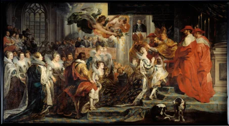 La coronación de María de Médicis