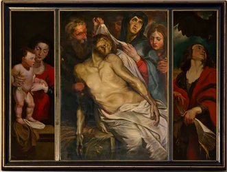 La lamentación sobre el Cristo muerto