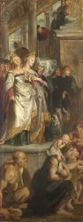 Tres Testigos Femeninos. Boceto para el Retablo Mayor, San Bavón, Gante, 1612