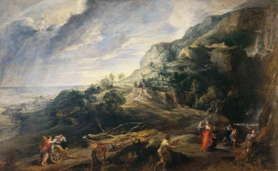 Ulises en la isla de los feacios