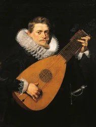 Tañedor de laúd, por Peter Paul Rubens (1577-1640)