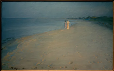 Tarde de verano en la playa sur, Skagen