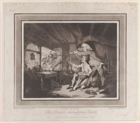 El doctor despidiendo a la muerte, 15 de septiembre de 1785