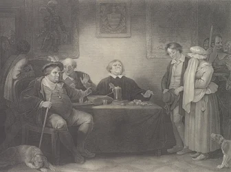 Las Siete Edades, Quinta Edad: La Justicia, Shakespeare, Como Tú..., publicado por primera vez en 1801, reeditado en 1852