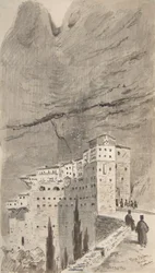 Monasterio de Mega Spileon, Grecia, 1896