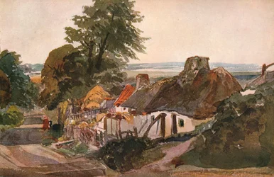 Un Camino con Cabañas, c1820