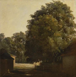 Paisaje con Castaño